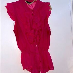 Miss Lilac Sleeveless Pink Blouse